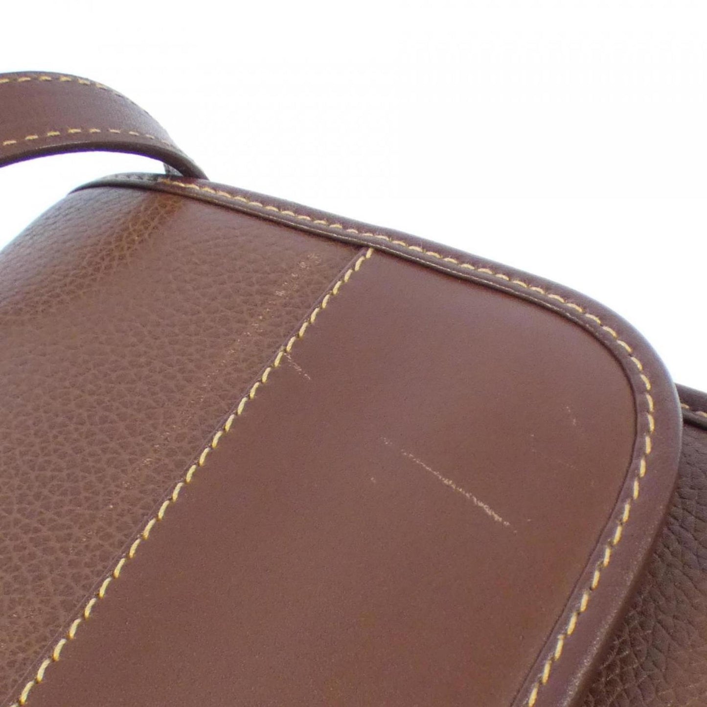 Gucci Brown Leather Shoulder Bag