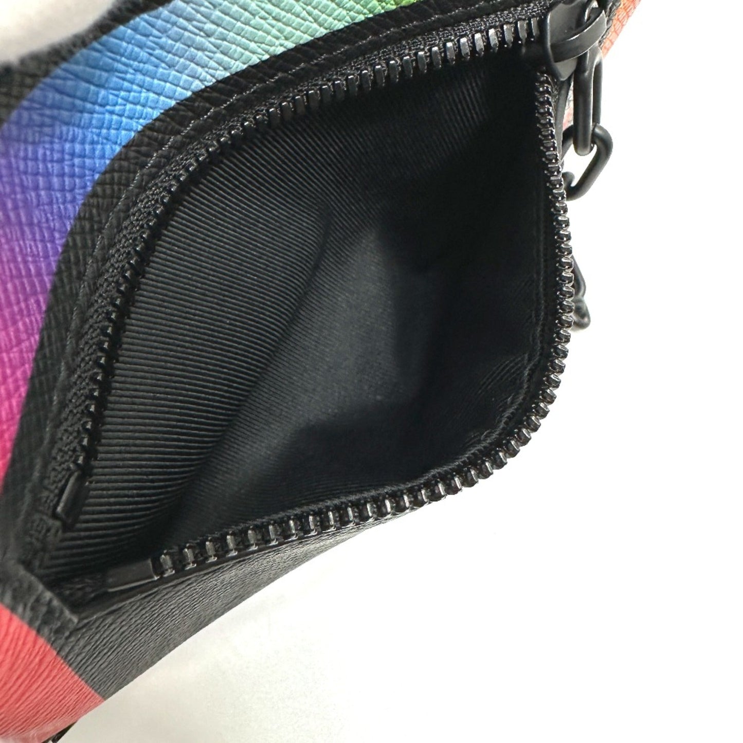 Louis Vuitton Black Leather Shoulder Bag