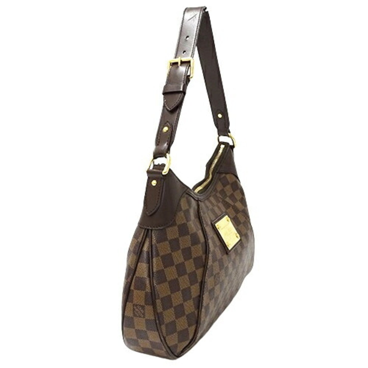 Louis Vuitton Damier Damier Canvas Ebene Damier Canvas Shoulder Bag