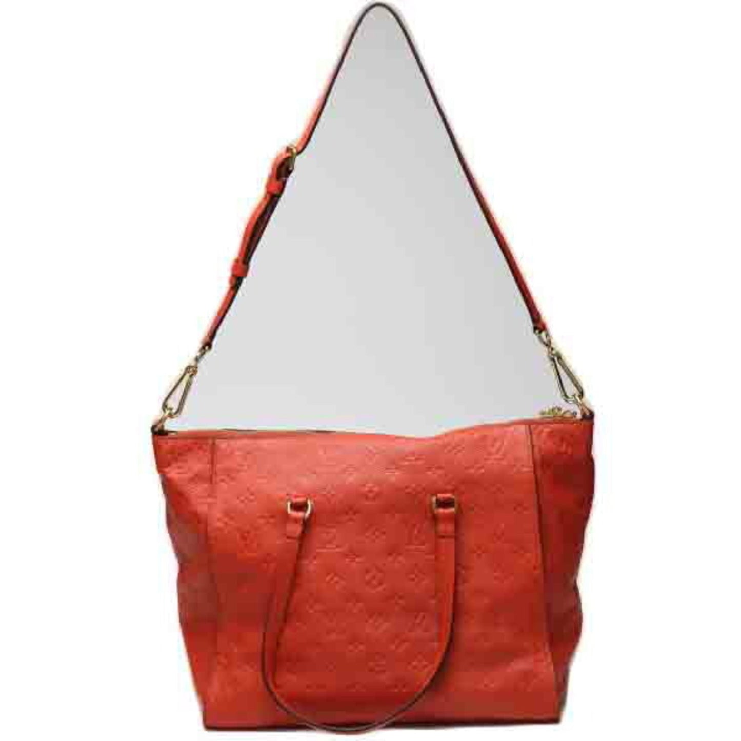 Louis Vuitton Red Color Monogram Empreinte Shoulder Bag Tote Bag