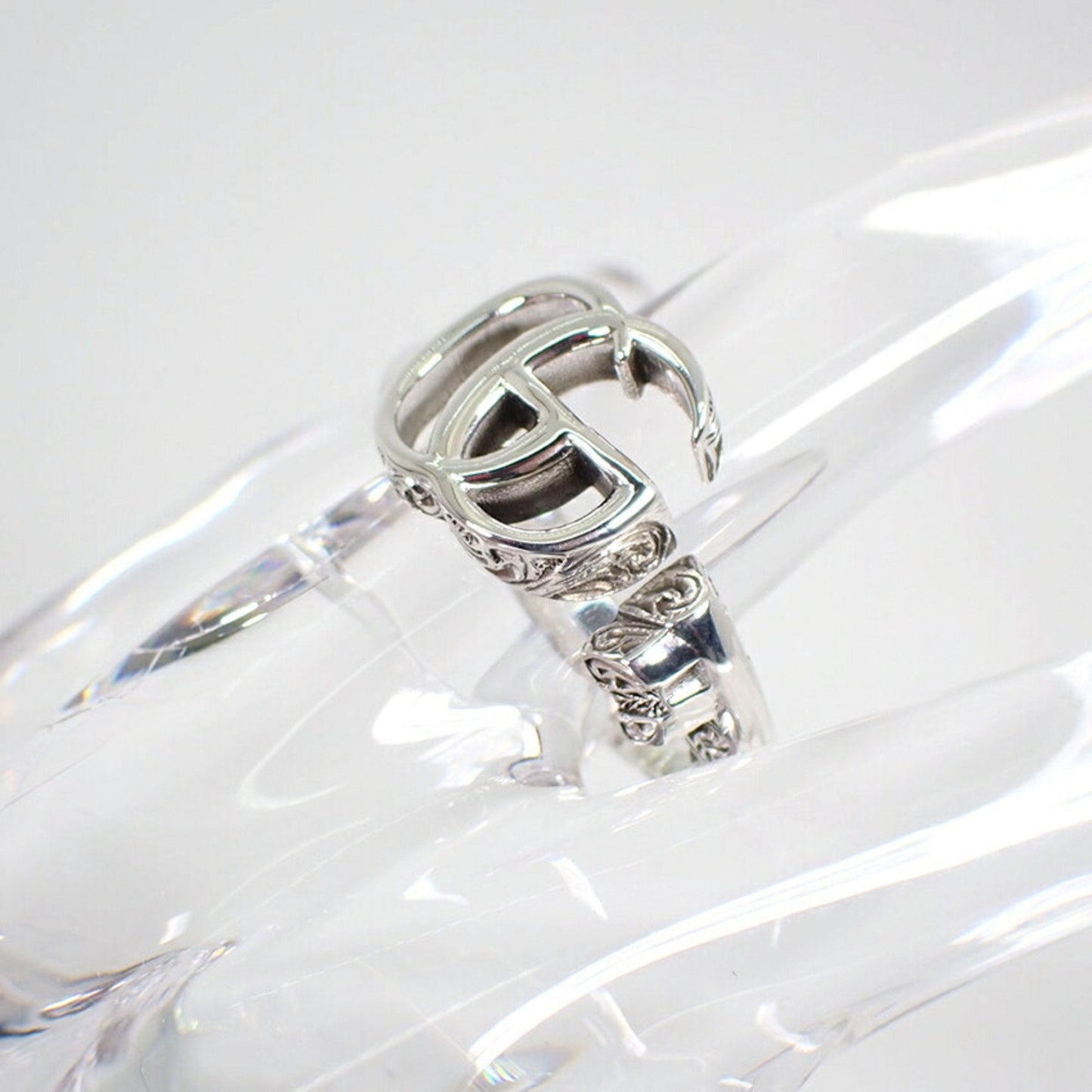 Gucci Silver Silver 925 Band Ring