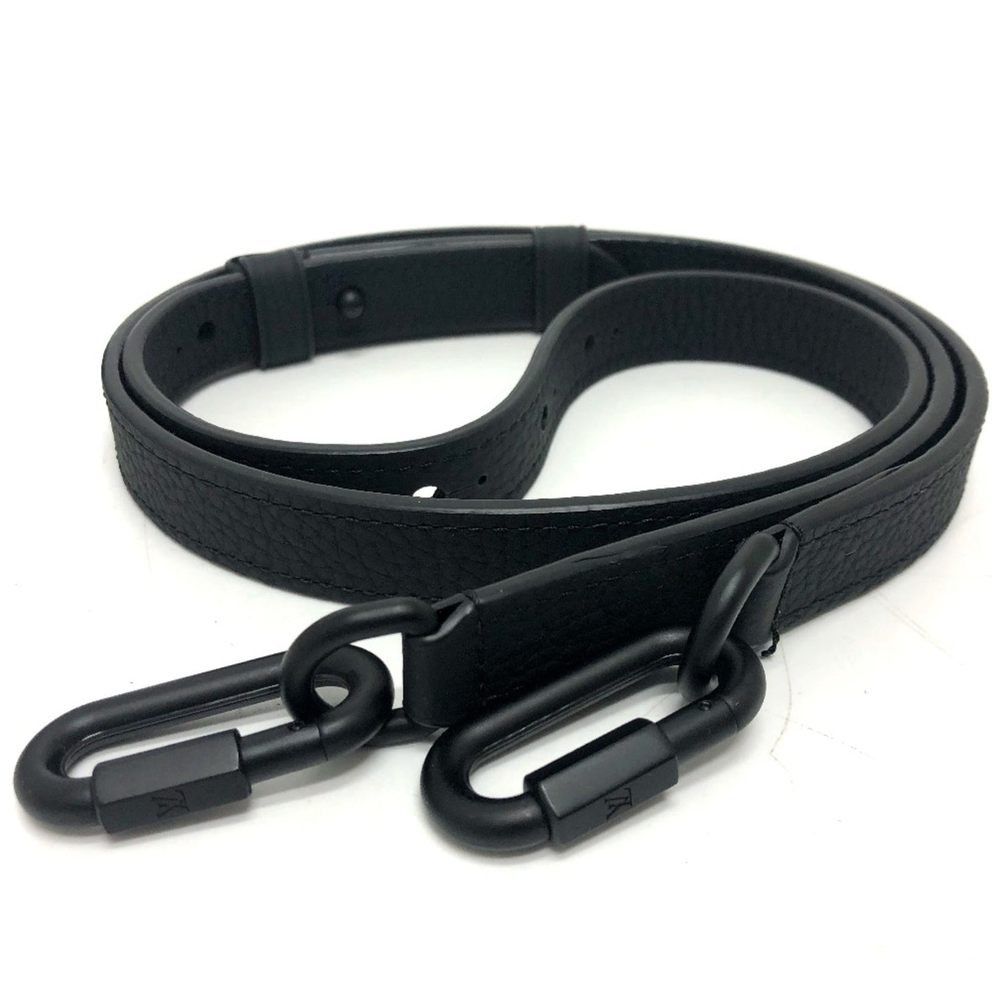 Louis Vuitton Black Leather Shoulder Bag