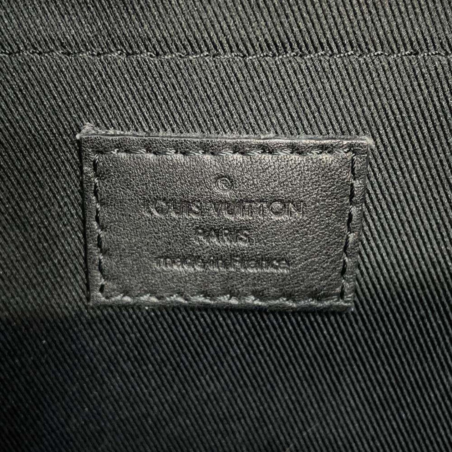 Louis Vuitton Noir Monogram Reverse Monogram Backpack