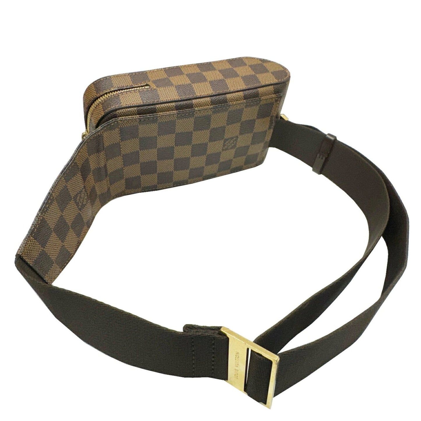Louis Vuitton Ebene Damier Canvas Shoulder Bag Sling Bag