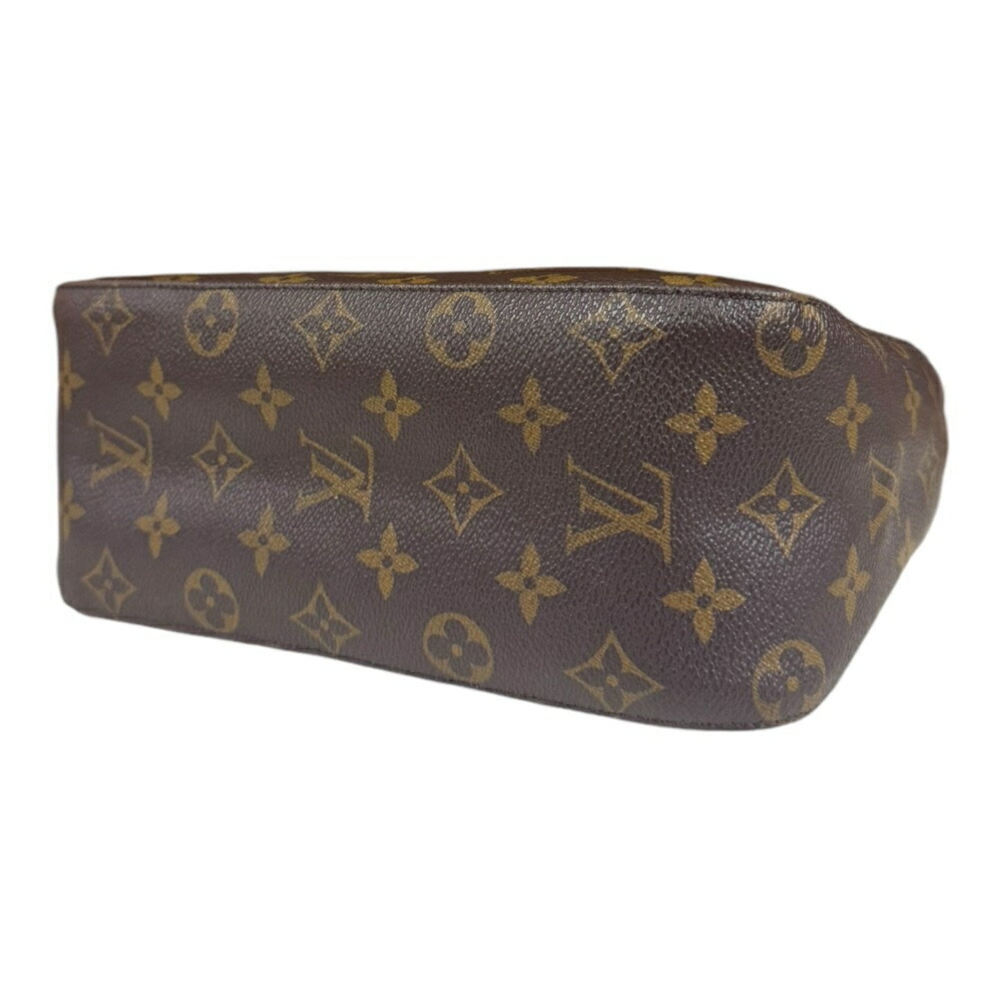 Louis Vuitton Brown Monogram Canvas Shoulder Bag