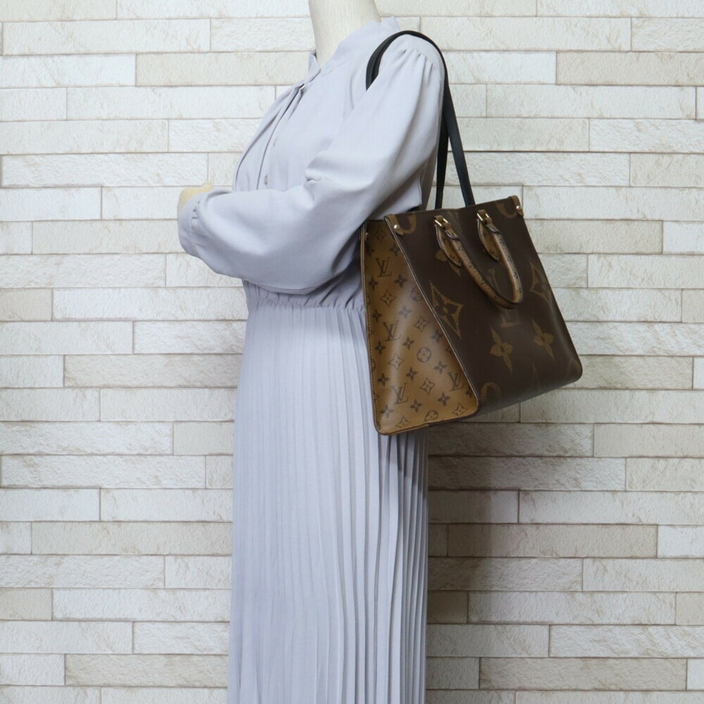 Louis Vuitton Brown Monogram Shoulder Bag