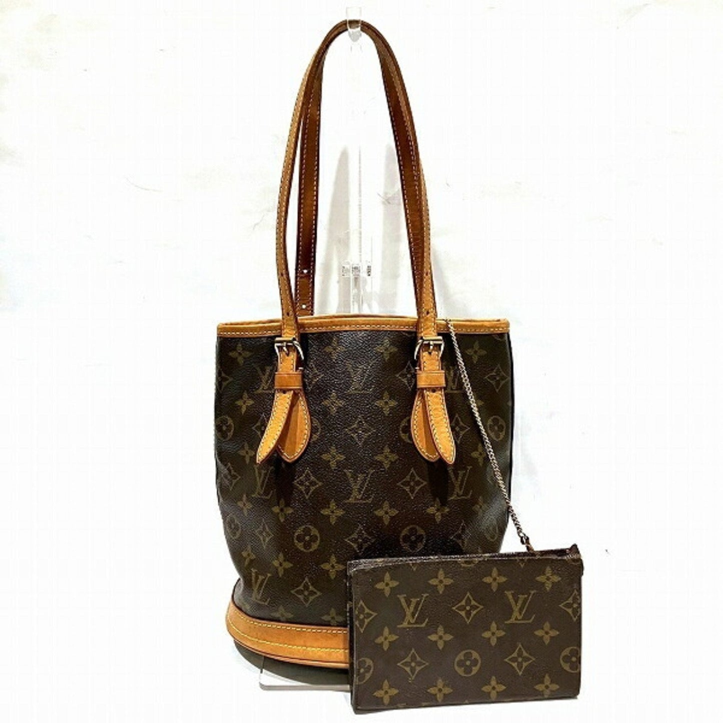 Louis Vuitton Monogram Brown Monogram Shoulder Bag Tote Bag ()