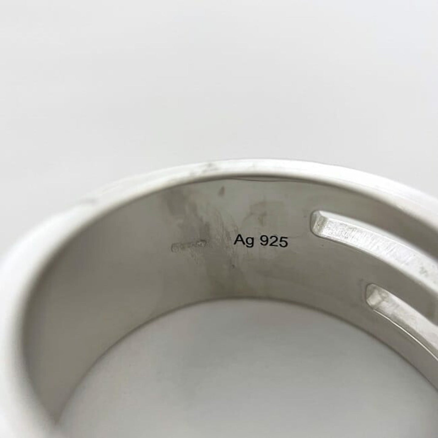 Gucci Silver Silver 925 Band Ring