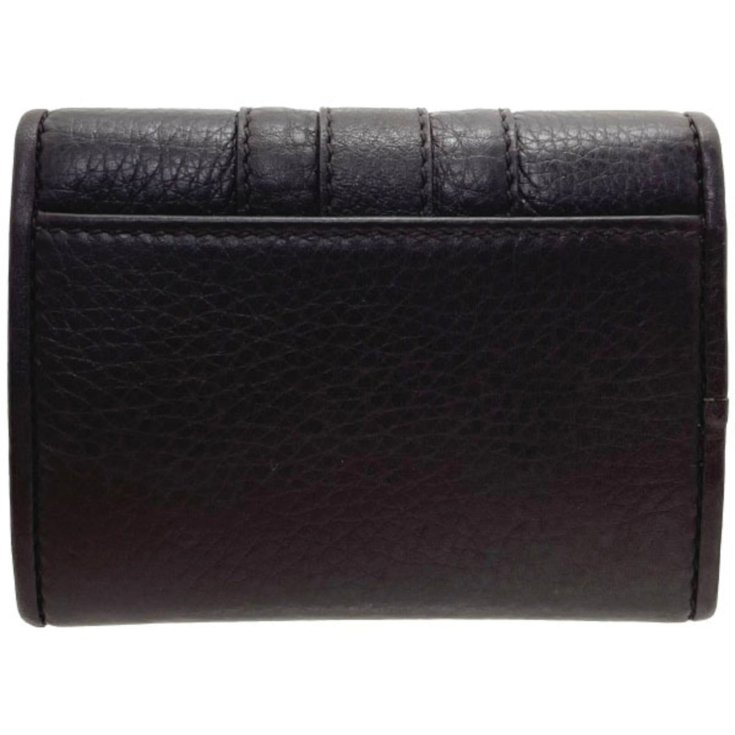 Gucci Dark Brown Leather Coin Purse/Coin Case