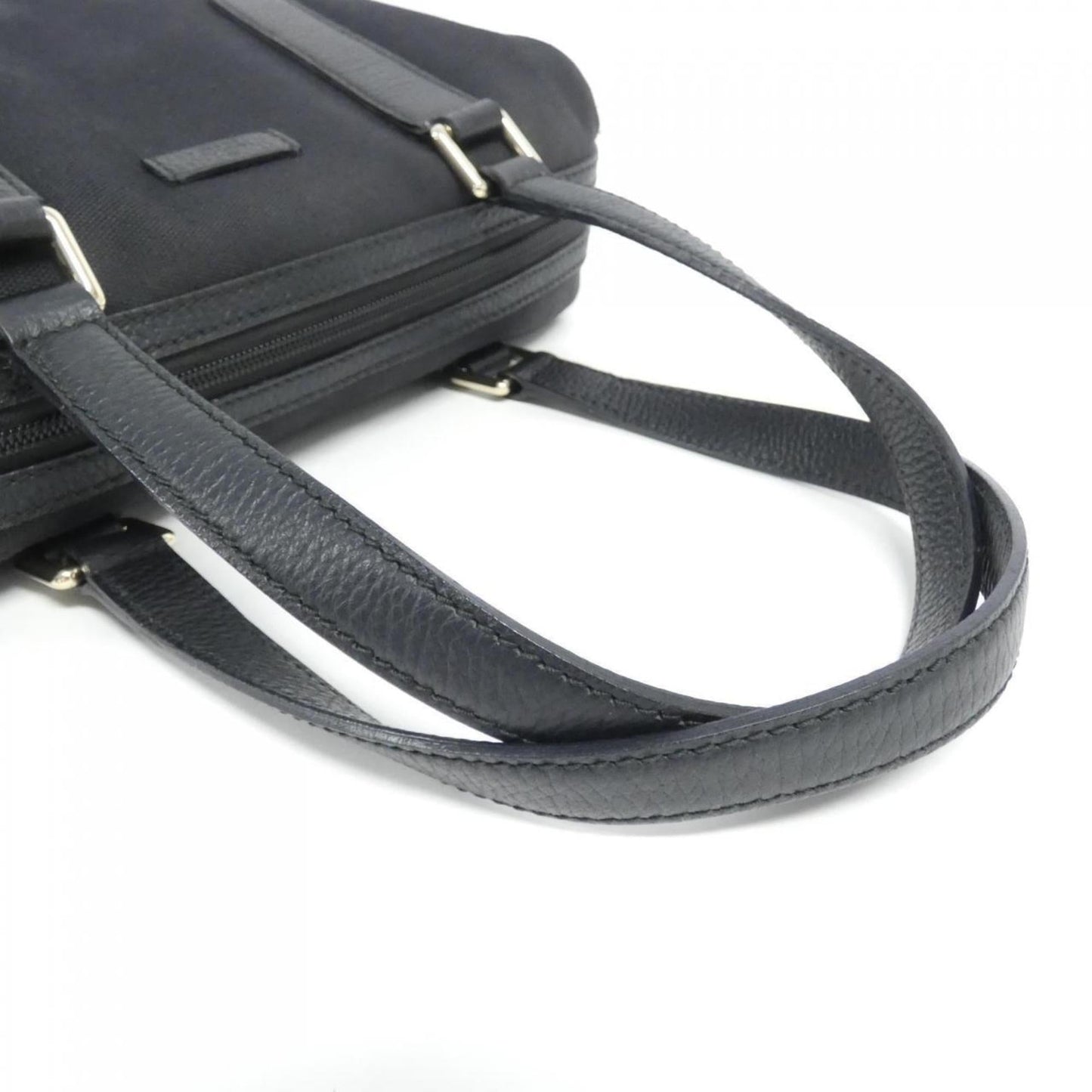 Gucci Black Canvas Tote Bag