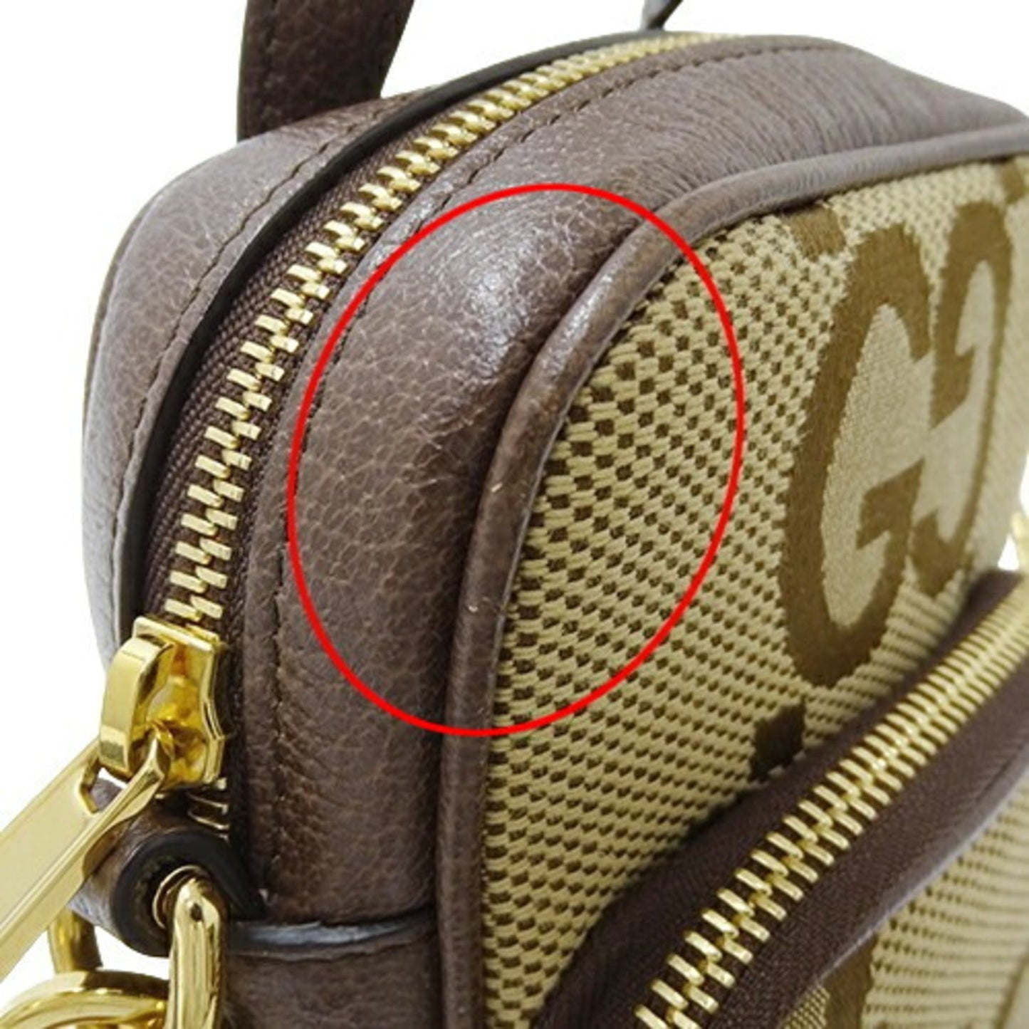 Gucci Beige Brown Gg Canvas Shoulder Bag