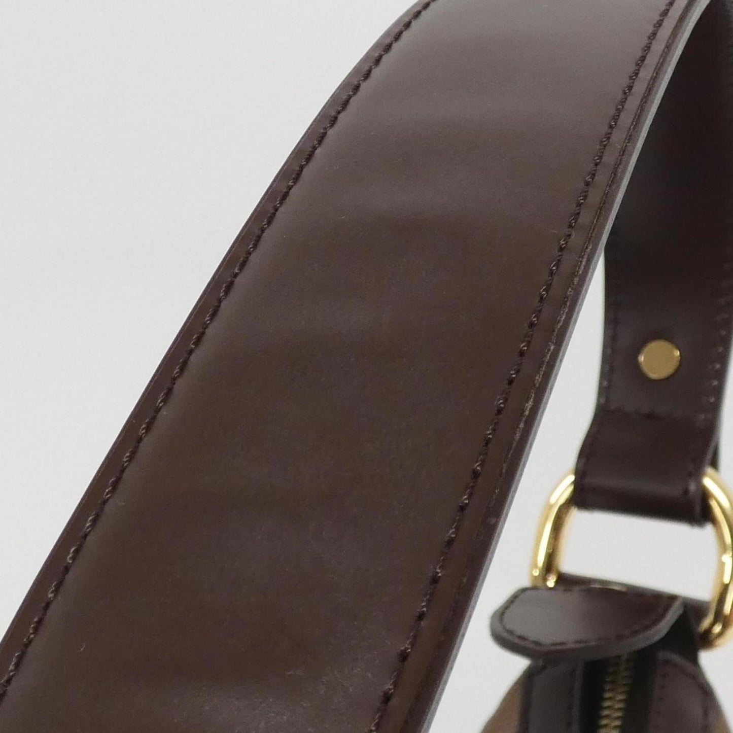 Louis Vuitton Brown Ebene Coated Canvas Shoulder Bag