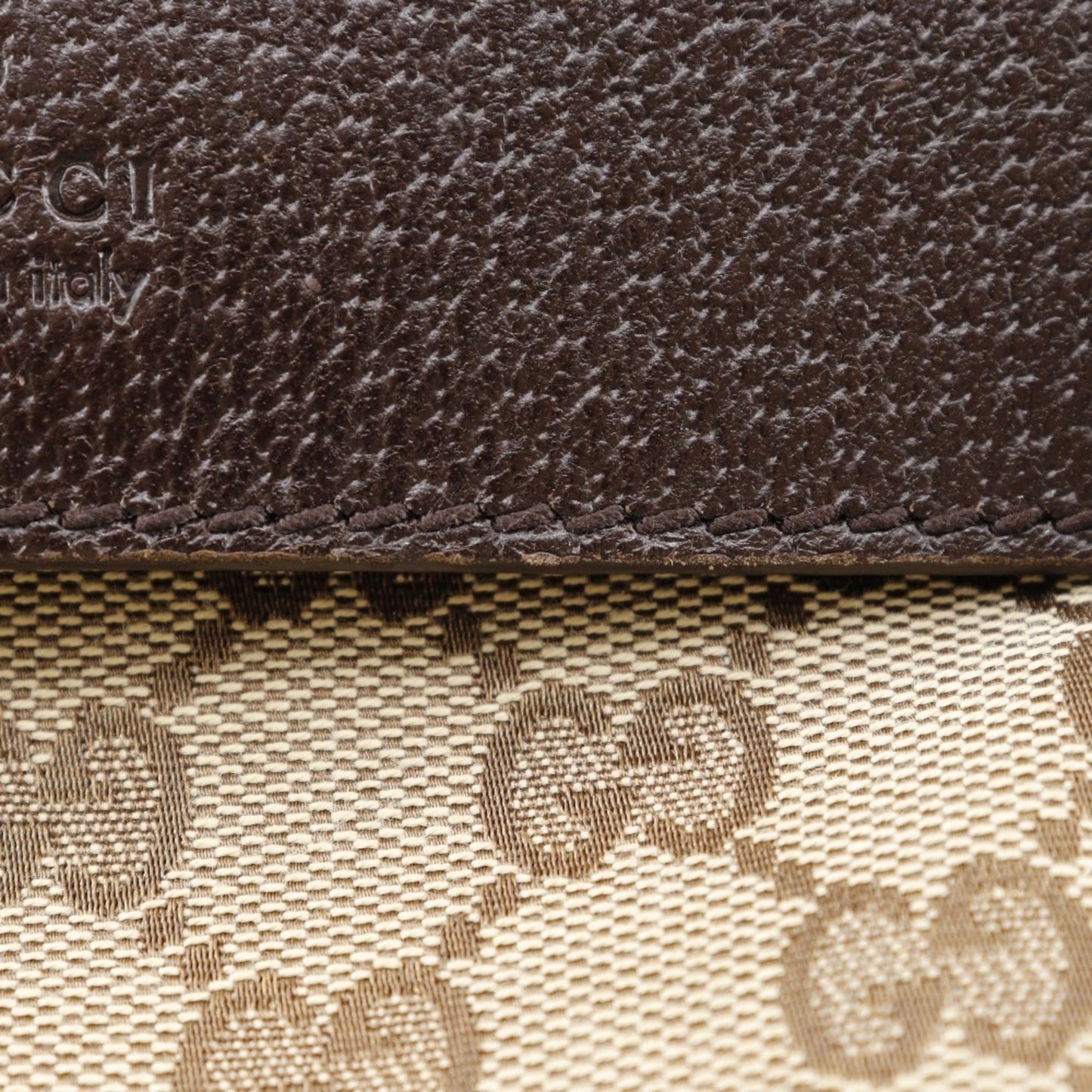 Gucci Beige Gg Canvas Fanny Pack