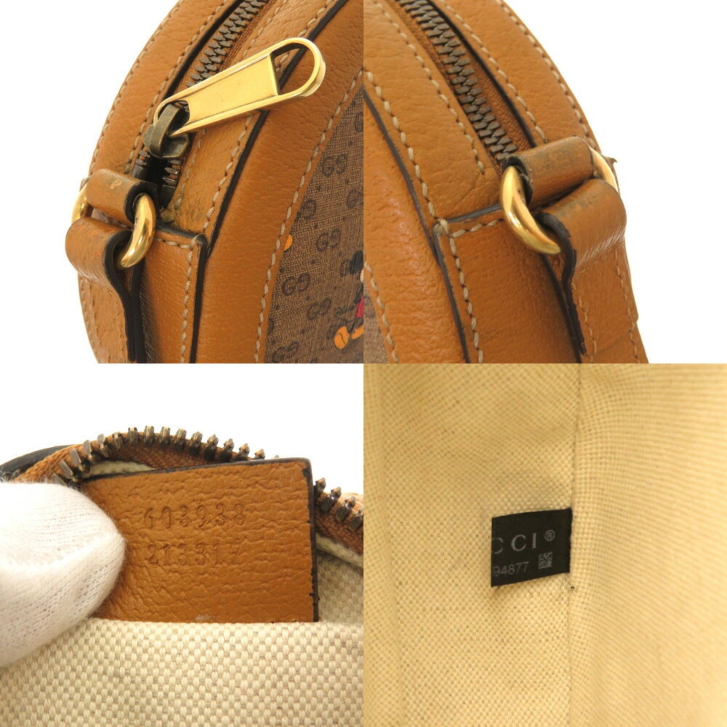 Gucci Brown Gg Supreme Shoulder Bag