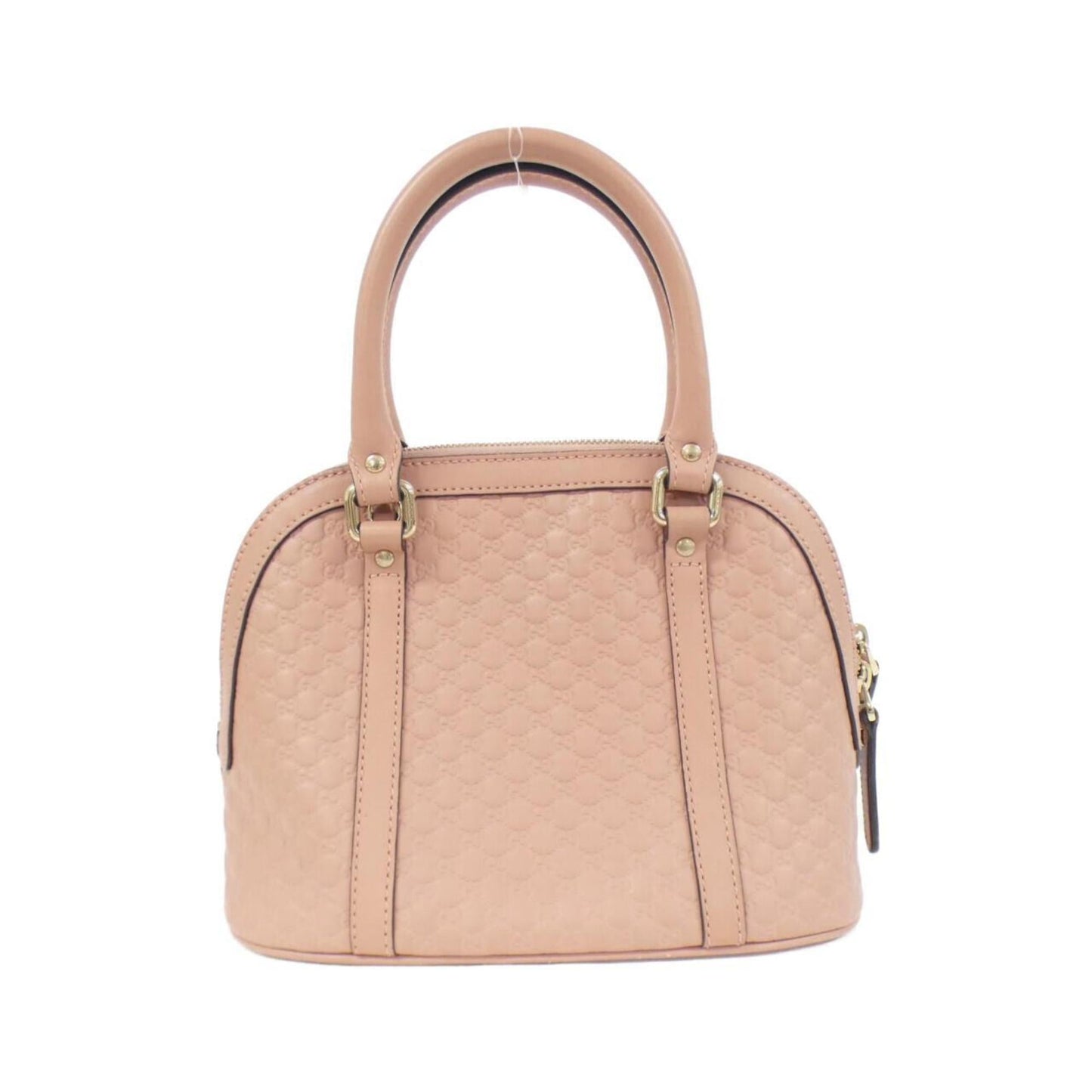 Gucci Pink Micro Gg Leather Handbag