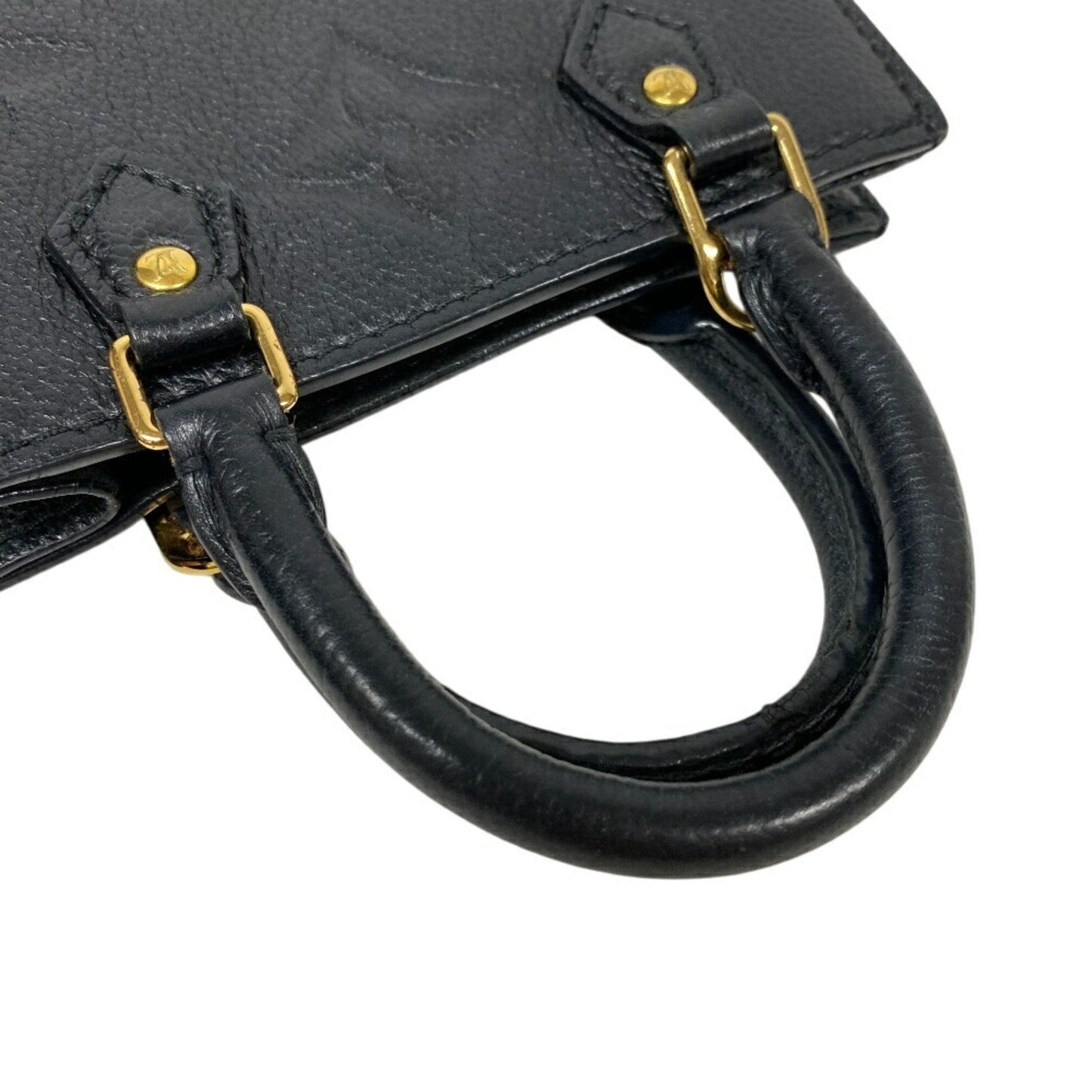 Louis Vuitton Monogram Navy Leather Shoulder Bag