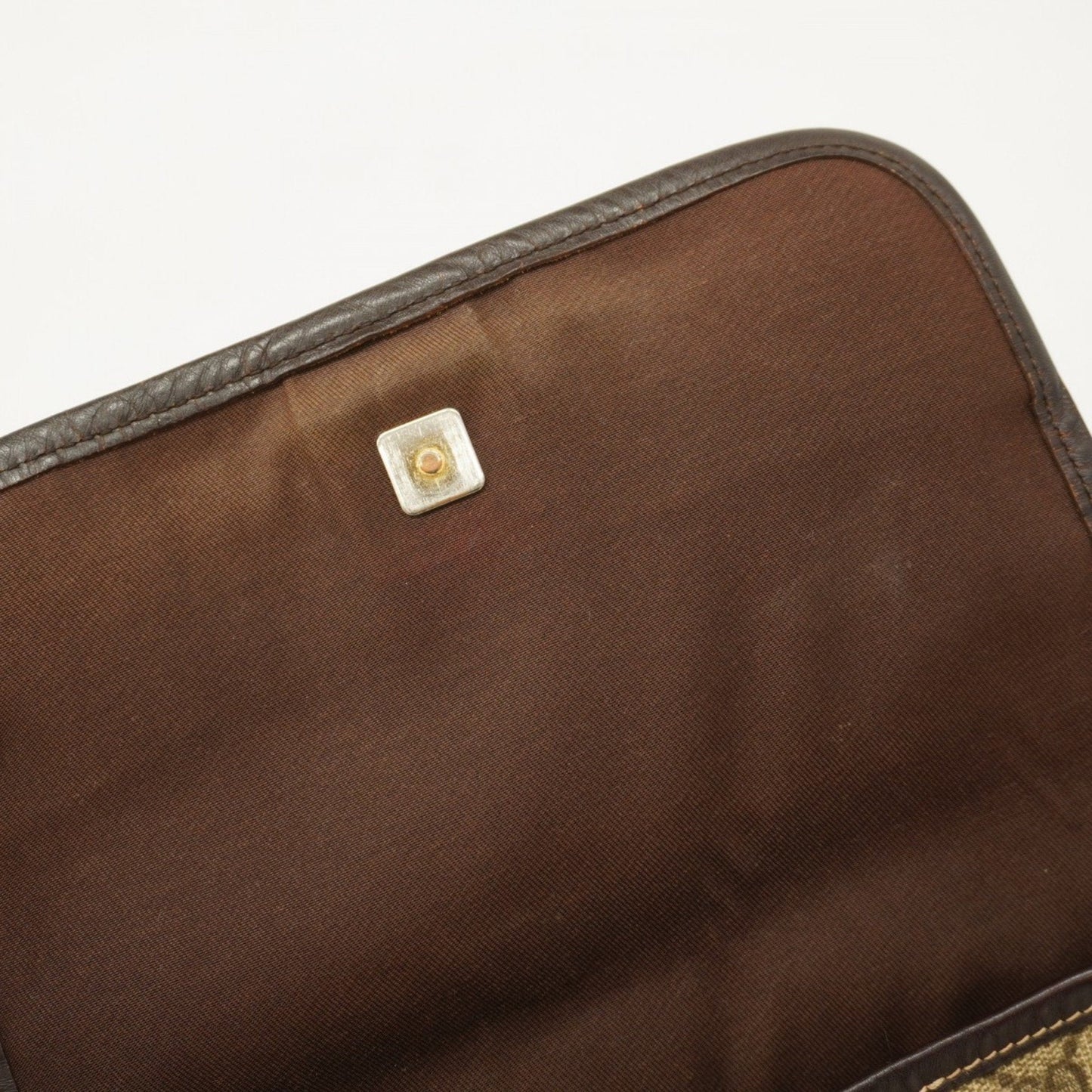 Gucci Brown Pvc Shoulder Bag
