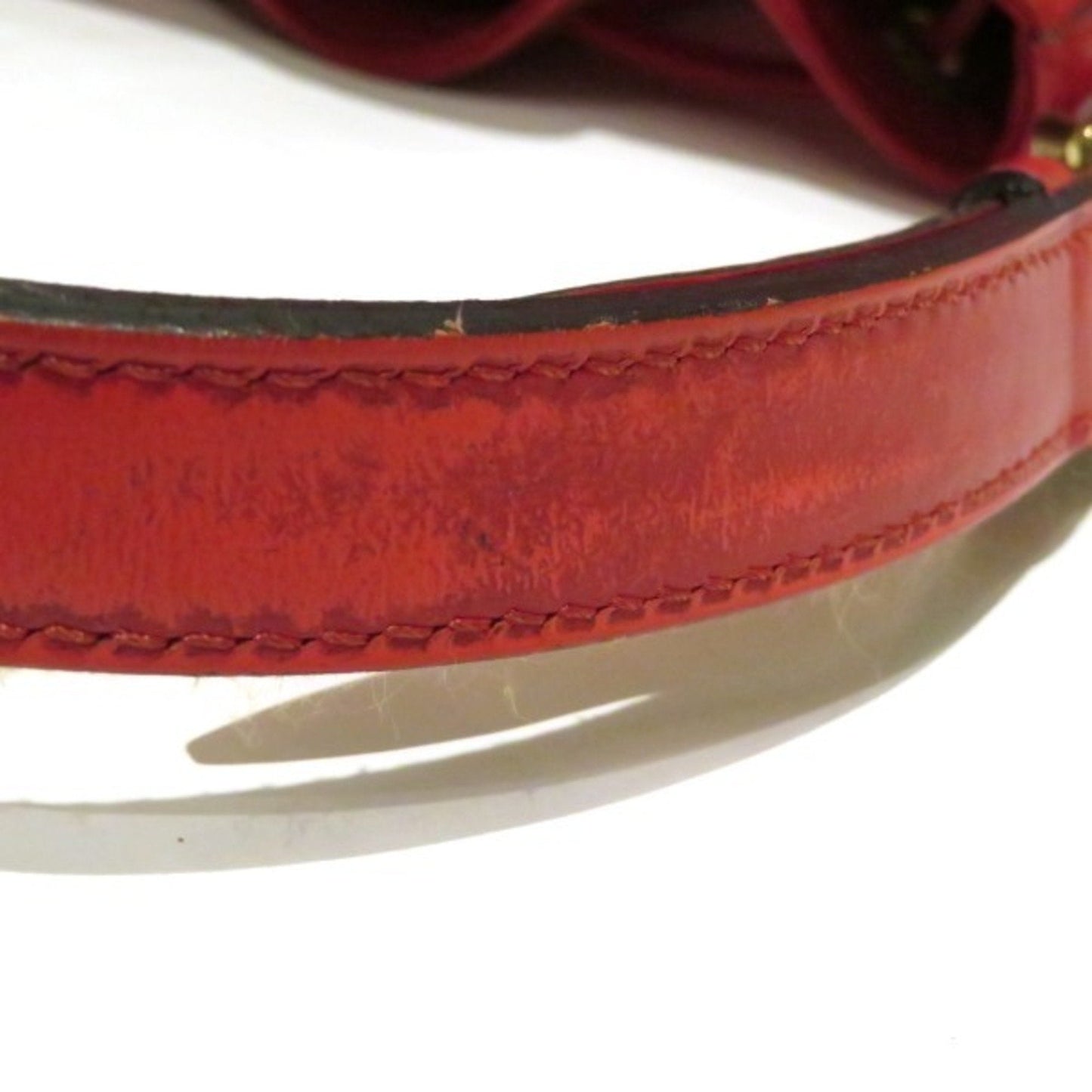 Louis Vuitton Castilian Red Leather Shoulder Bag