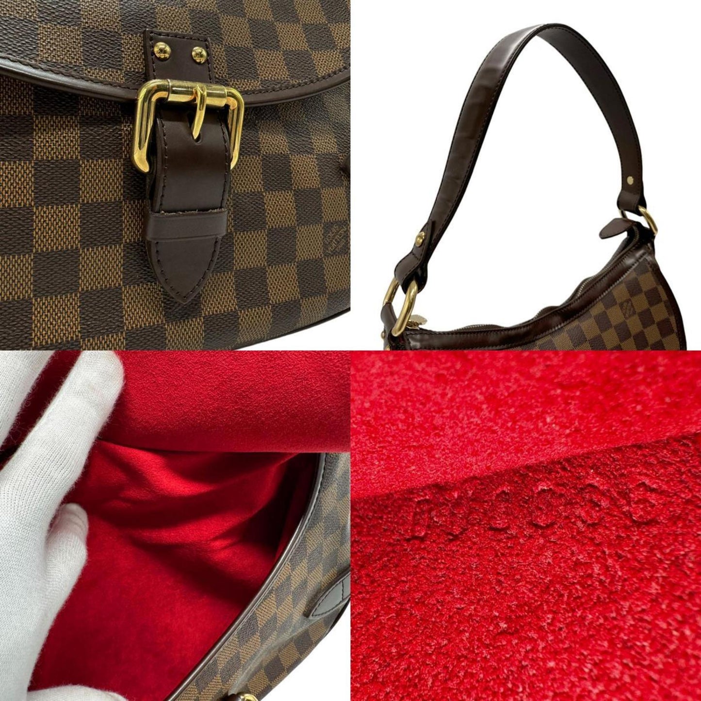 Louis Vuitton Ebene Damier Canvas Shoulder Bag