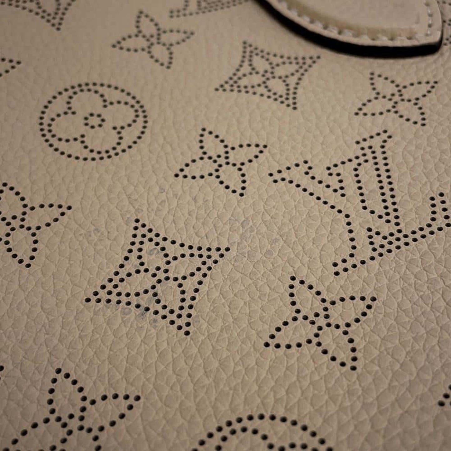 Louis Vuitton Monogram Blossom Mahina Leather Handbag Shoulder Bag