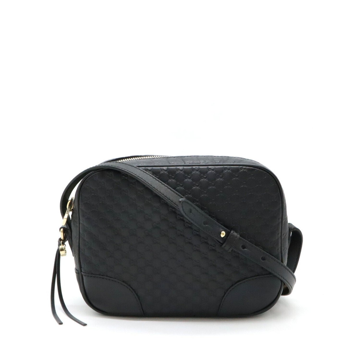 Gucci Black Leather Pochette Shoulder Bag ()