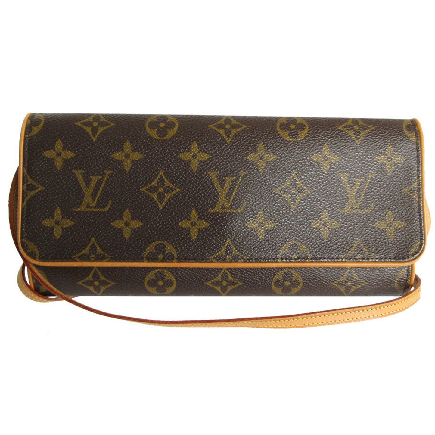 Louis Vuitton Monogram Brown Monogram Pochette Shoulder Bag ()