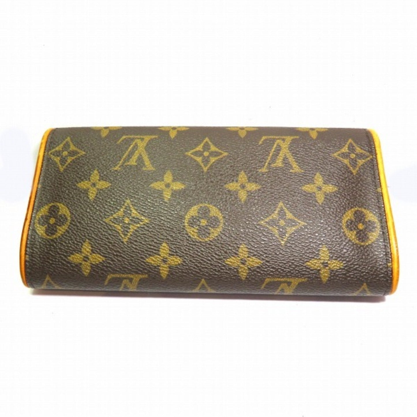 Louis Vuitton Brown Clutch Bag Pochette Shoulder Bag