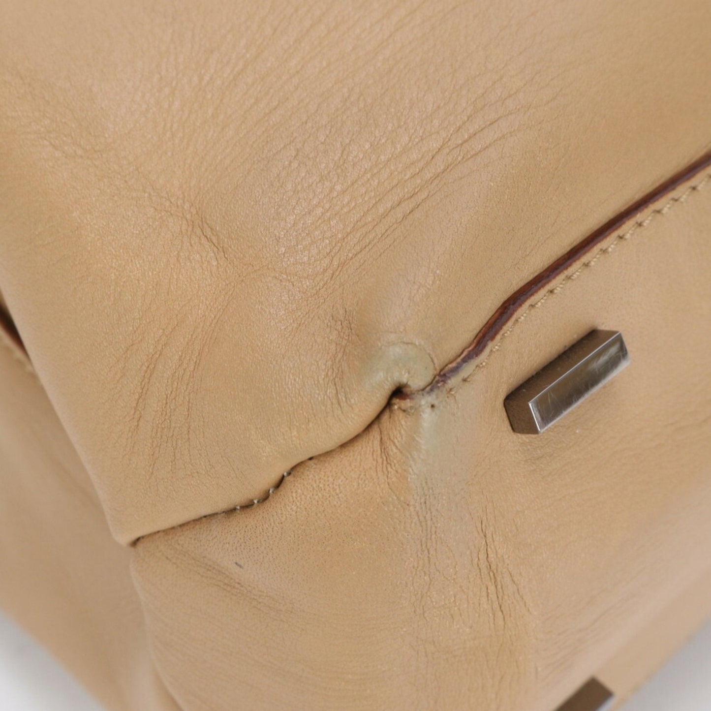 Gucci Light Brown Leather Shoulder Bag