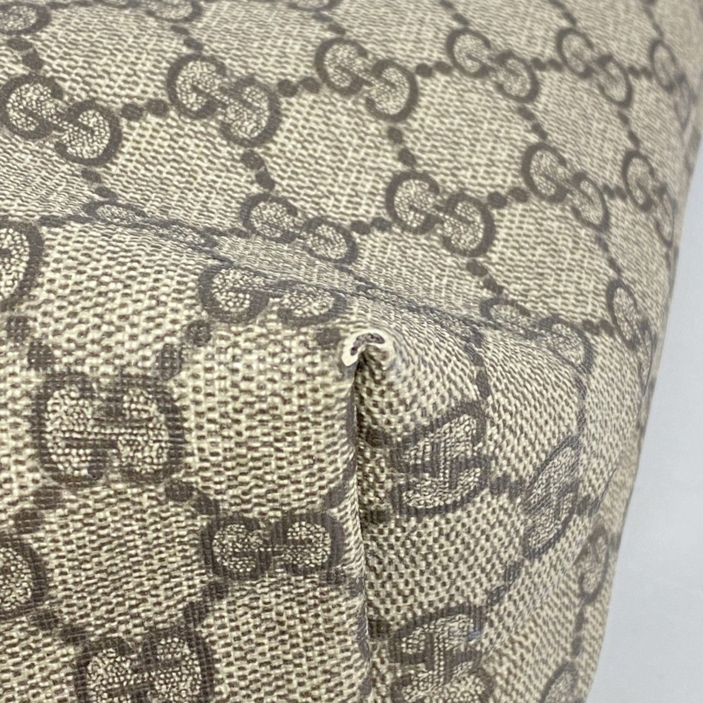 Gucci Brown Pink Pvc Tote Bag