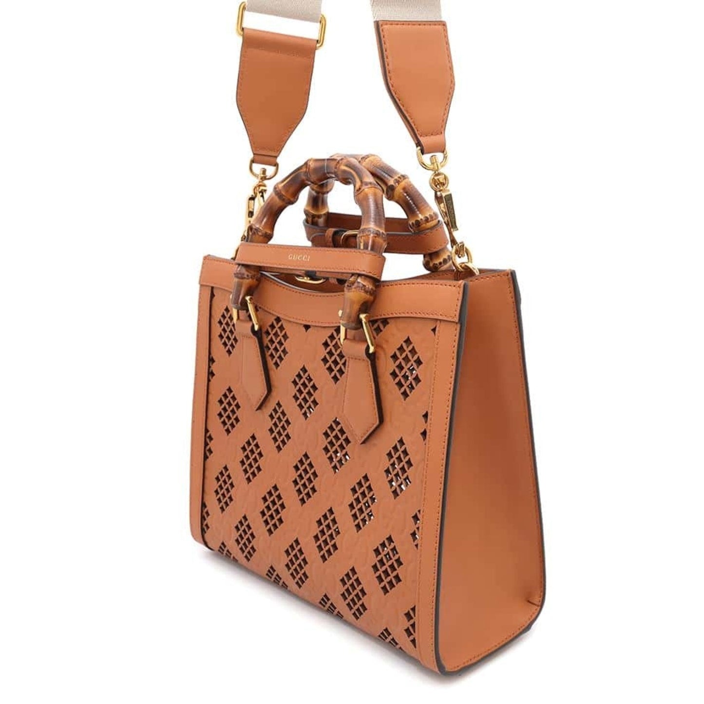Gucci Light Brown Leather Handbag