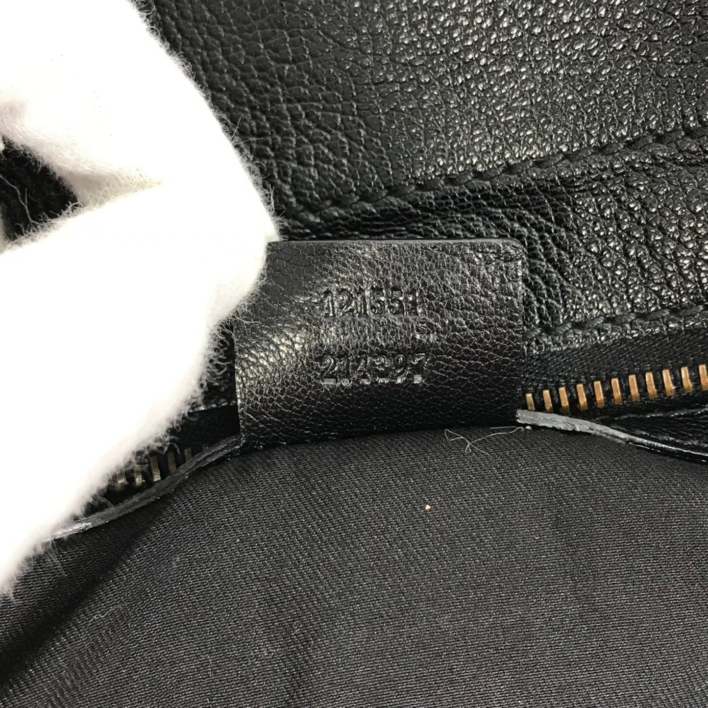 Gucci Black Leather Handbag