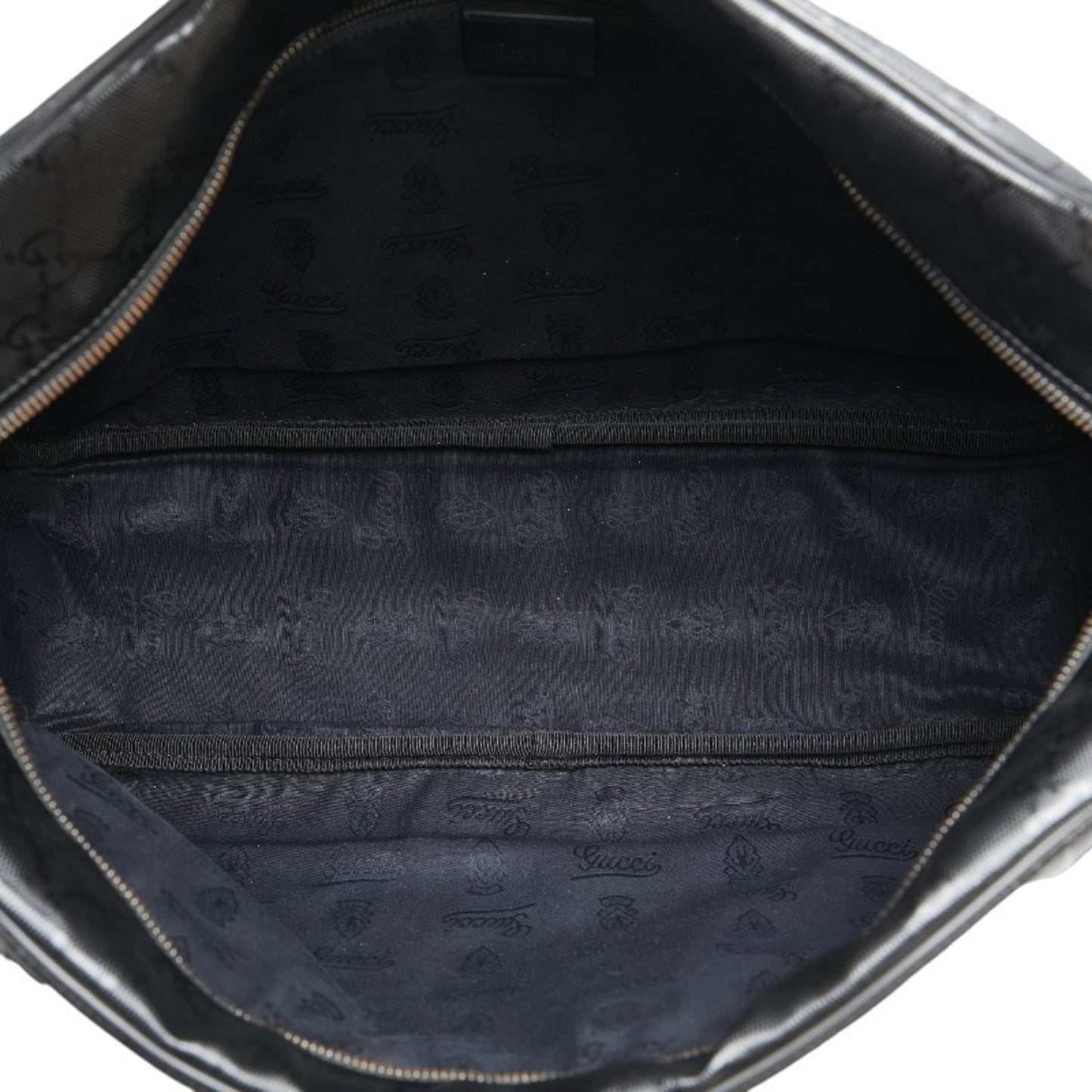 Gucci Black Pvc Leather Shoulder Bag
