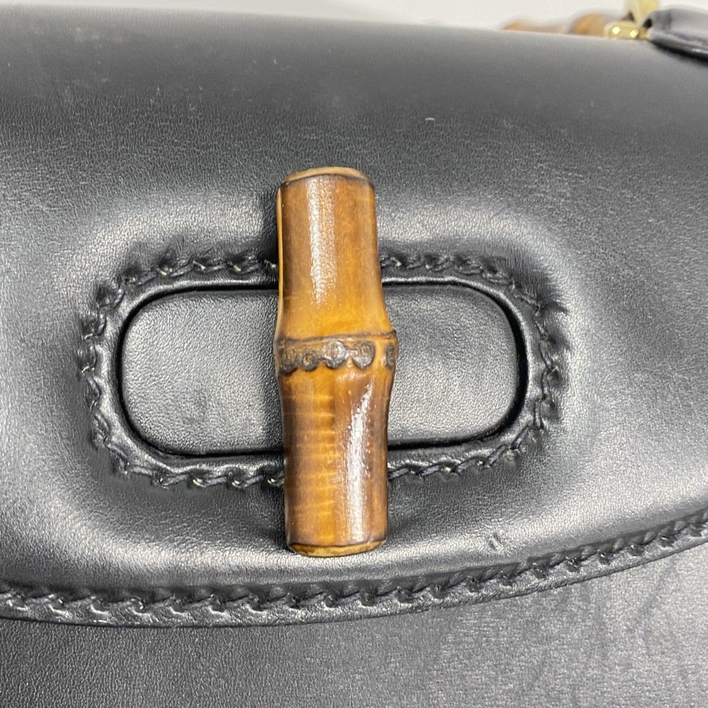 Gucci Black Leather Handbag