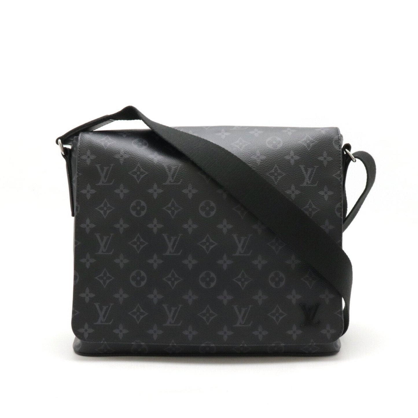 Louis Vuitton Black Gray Monogram Eclipse Monogram Eclipse Shoulder Bag