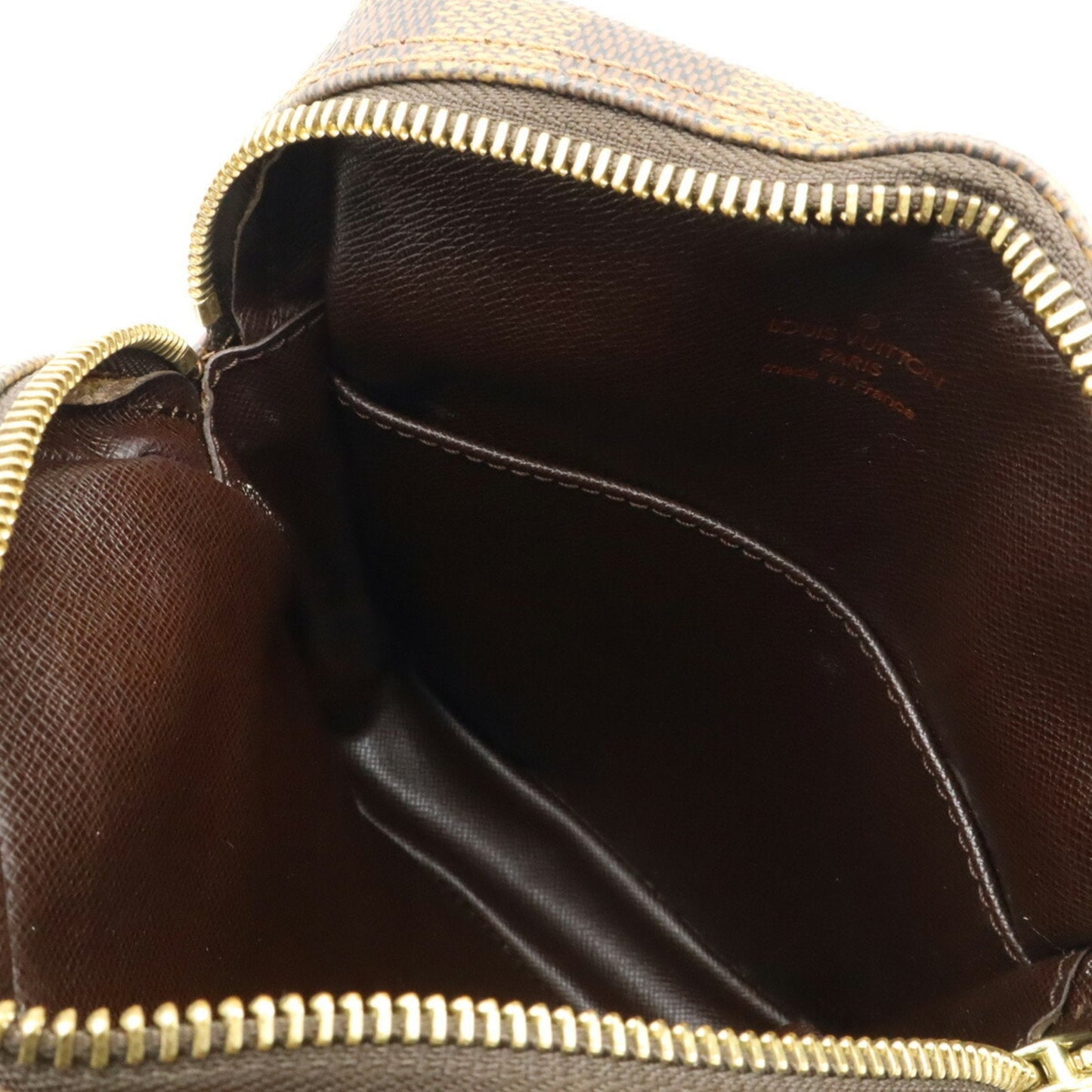 Louis Vuitton Brown Damier Canvas Galle Pvc Shoulder Bag
