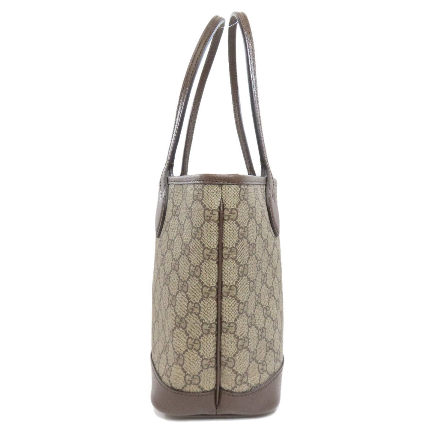 Gucci Brown Pvc Tote Bag