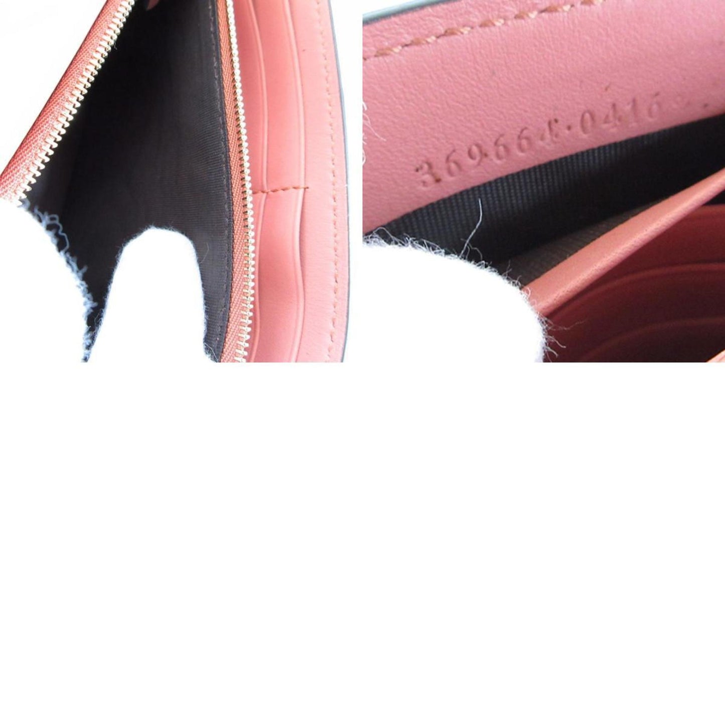 Gucci Pink Beige Leather Shoulder Bag
