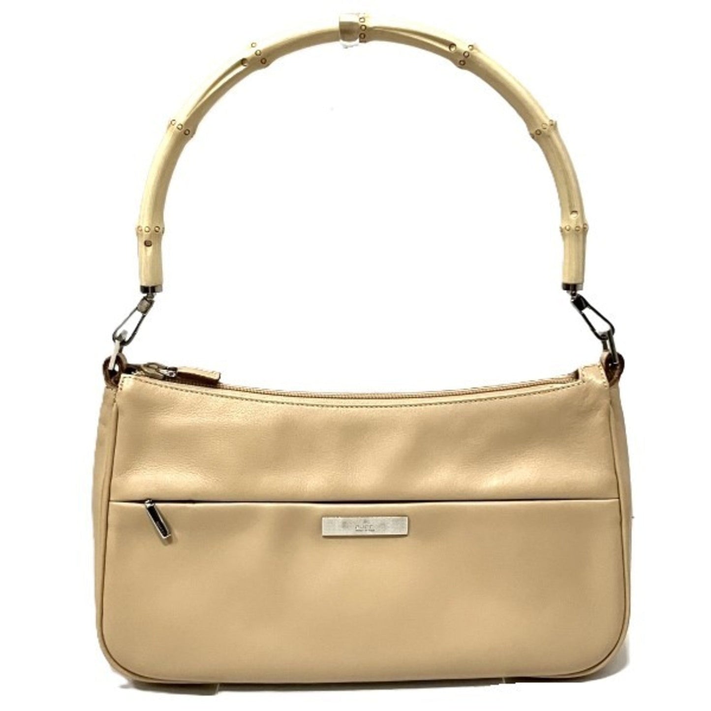 Gucci Beige Leather Handbag ()