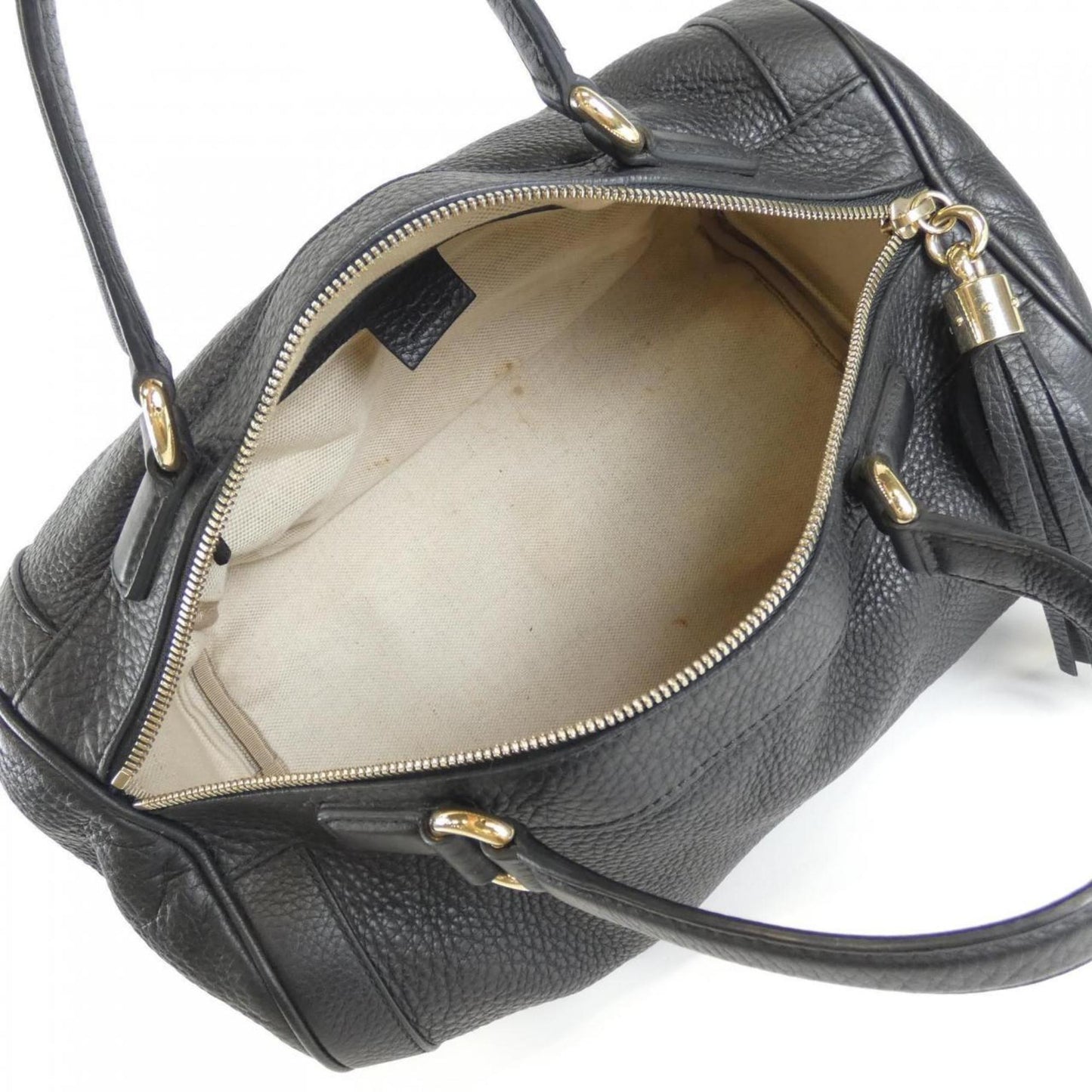 Gucci Black Leather Handbag