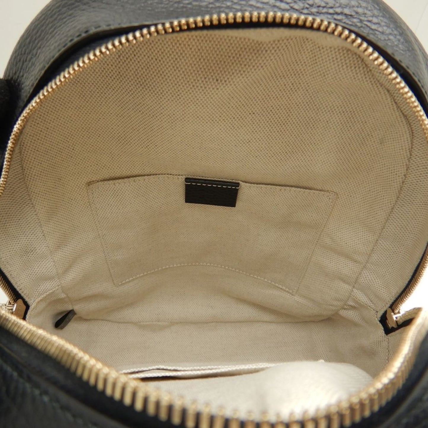 Gucci Soho Black Leather Backpack