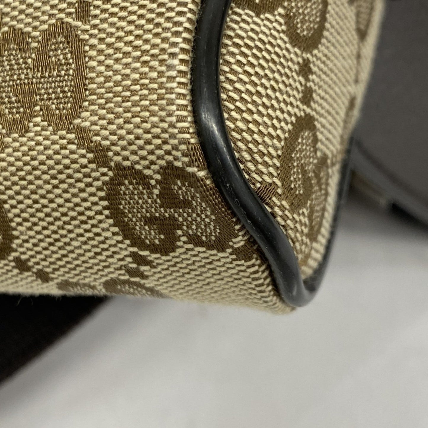 Gucci Brown Canvas Fanny Pack
