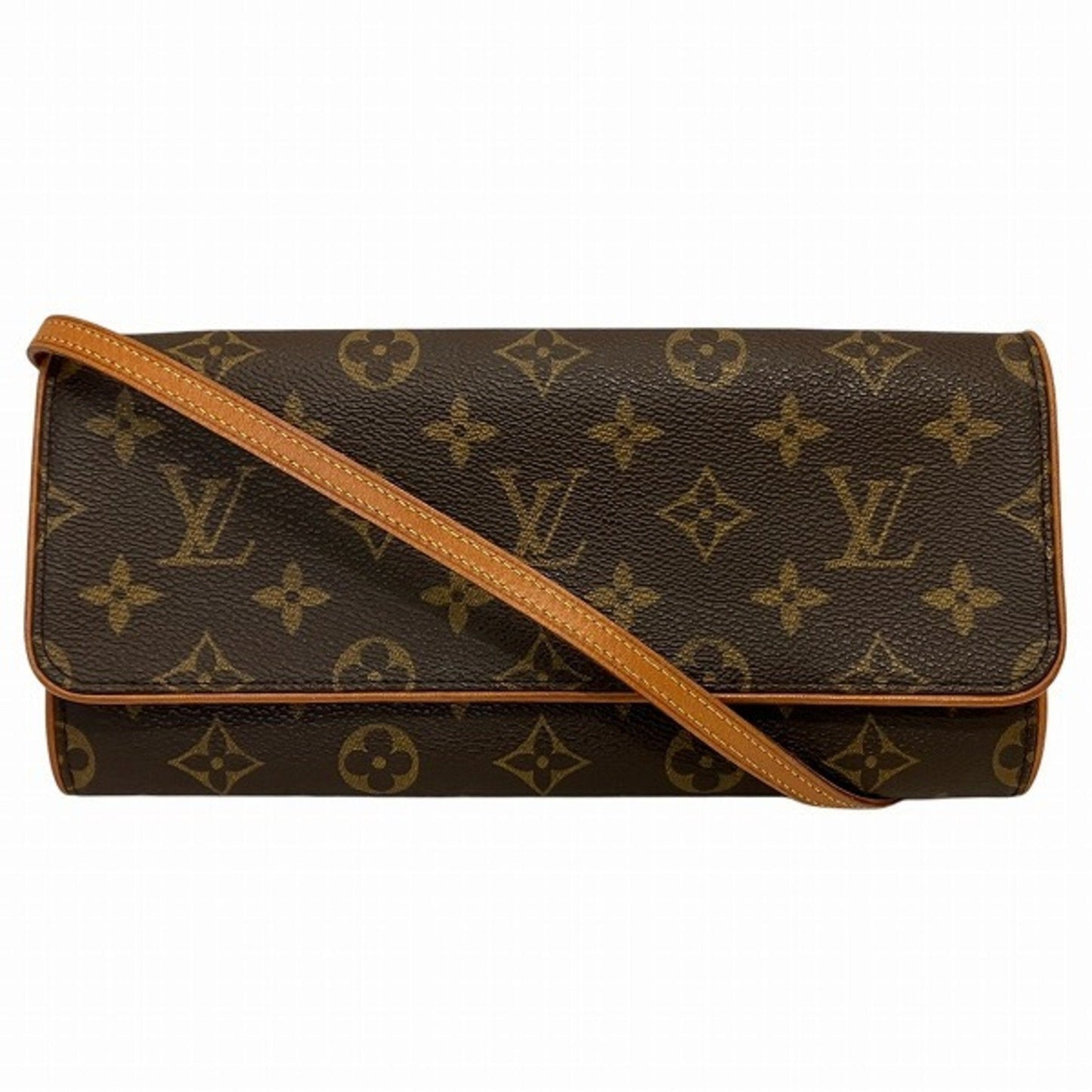 Louis Vuitton Brown Pochette Shoulder Bag ()