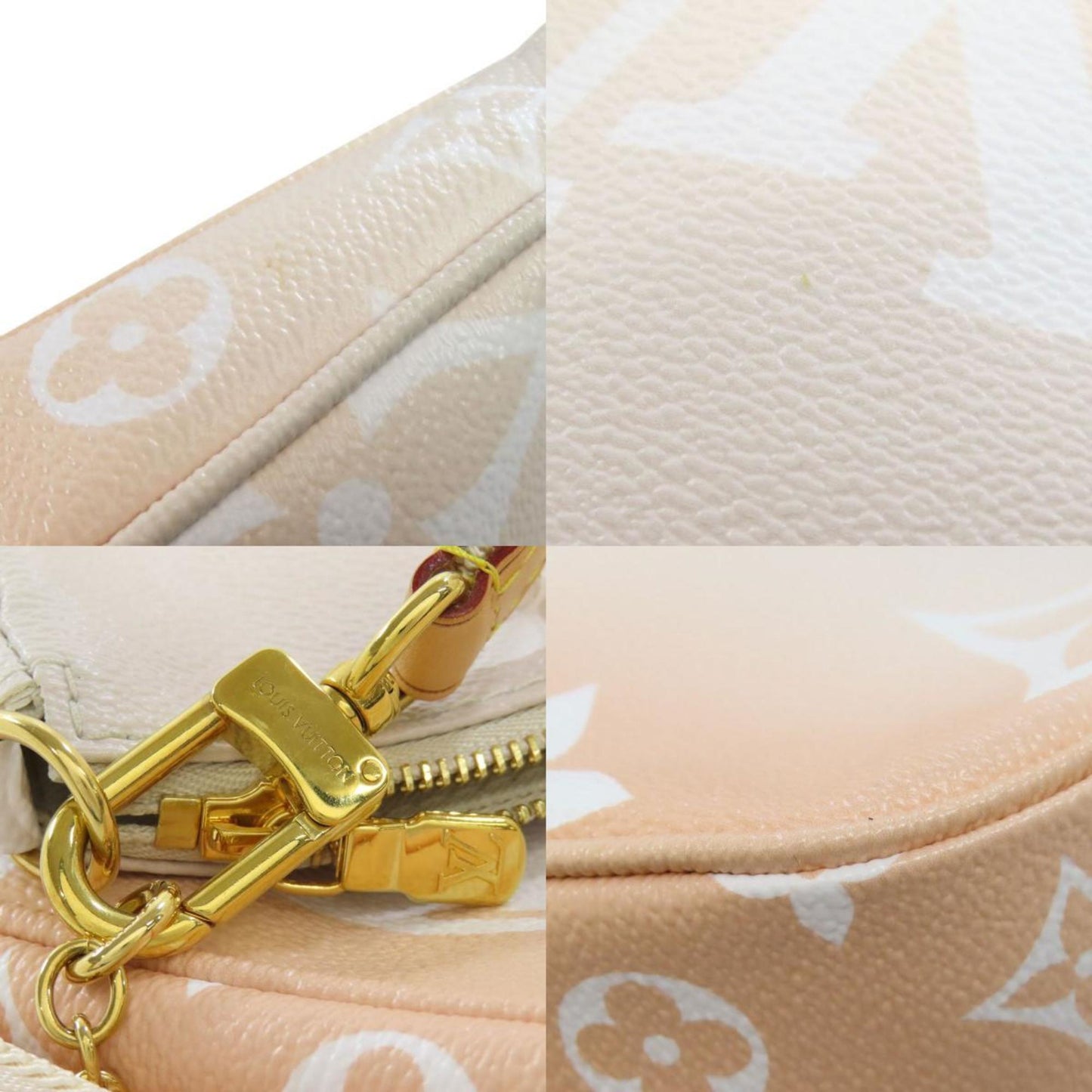 Louis Vuitton Pink Monogram Pochette Shoulder Bag