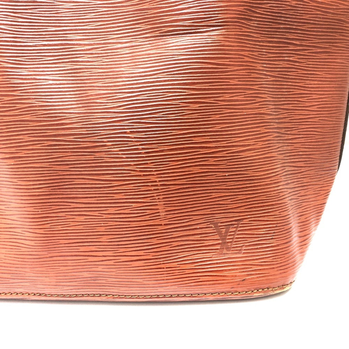 Louis Vuitton Brown Leather Shoulder Bag