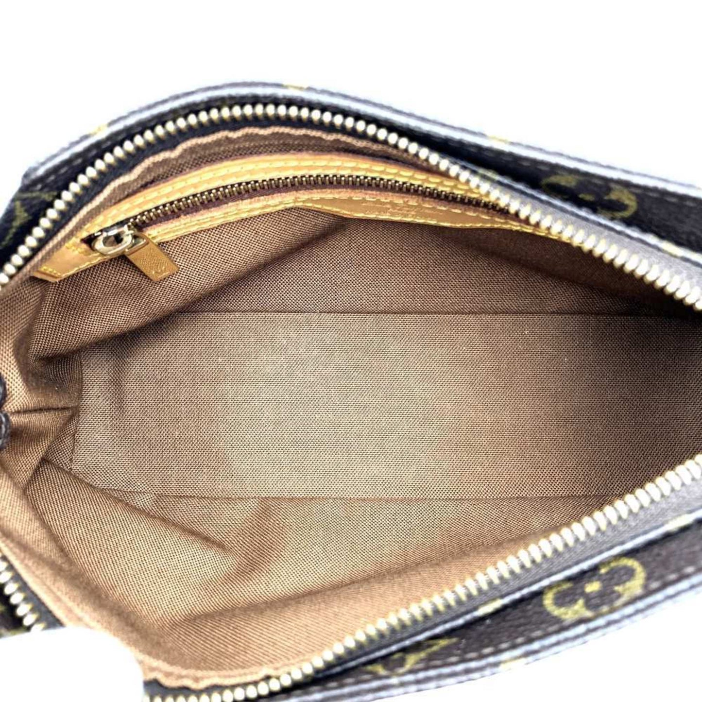 Louis Vuitton Brown Monogram Canvas Shoulder Bag