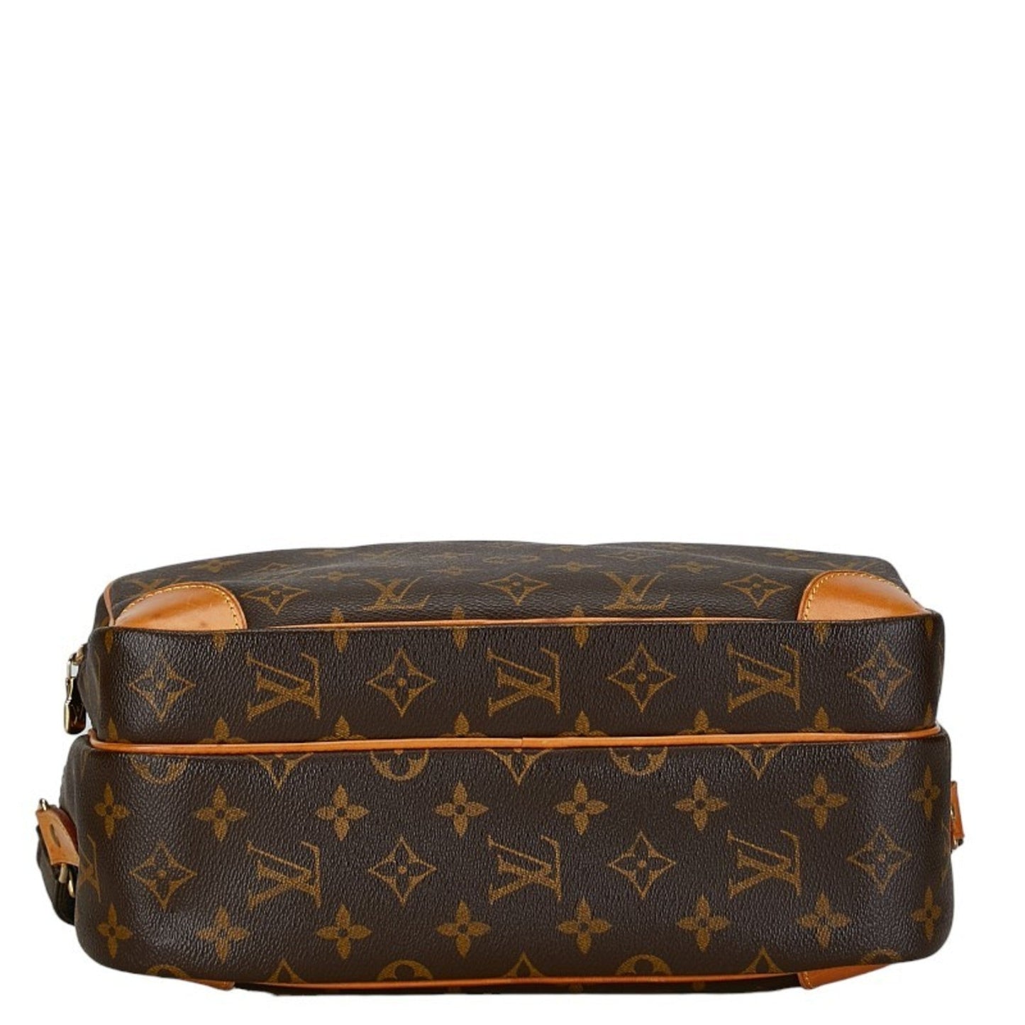 Louis Vuitton Brown Pvc Leather Shoulder Bag