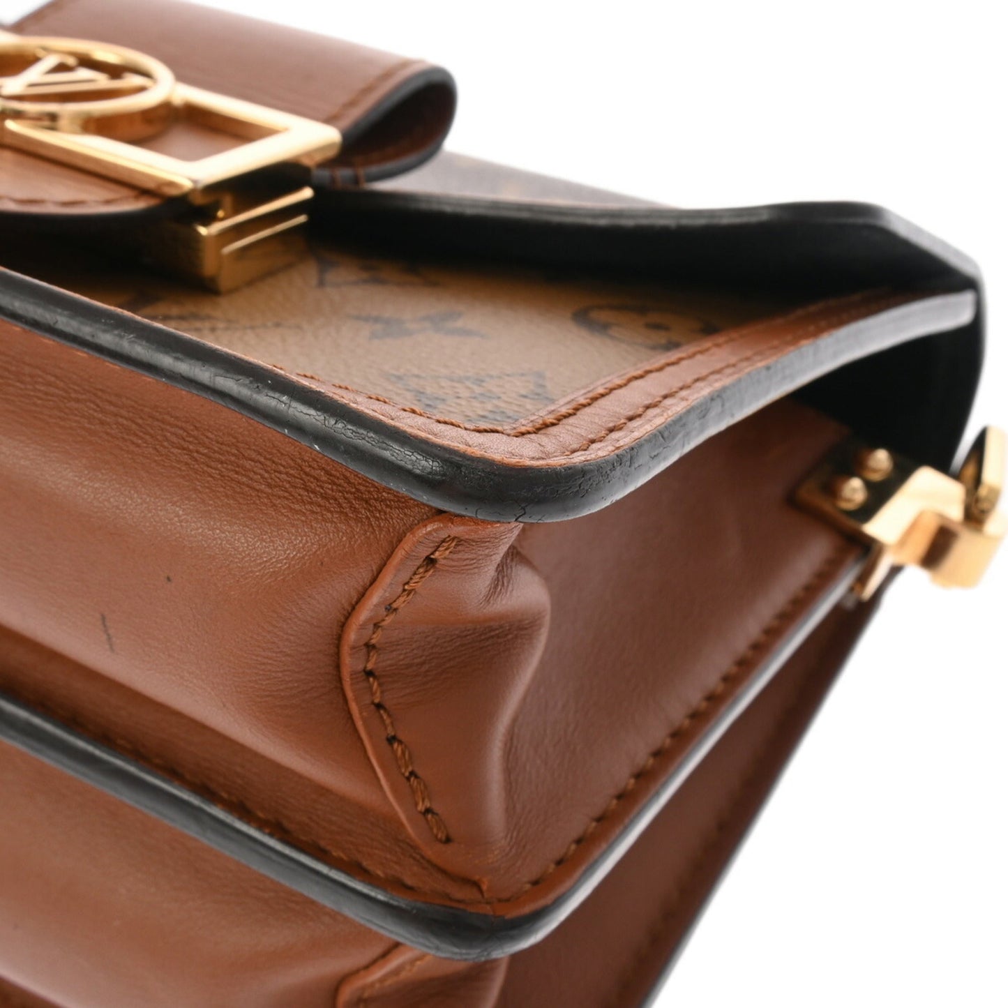 Louis Vuitton Brown Monogram Canvas Shoulder Bag