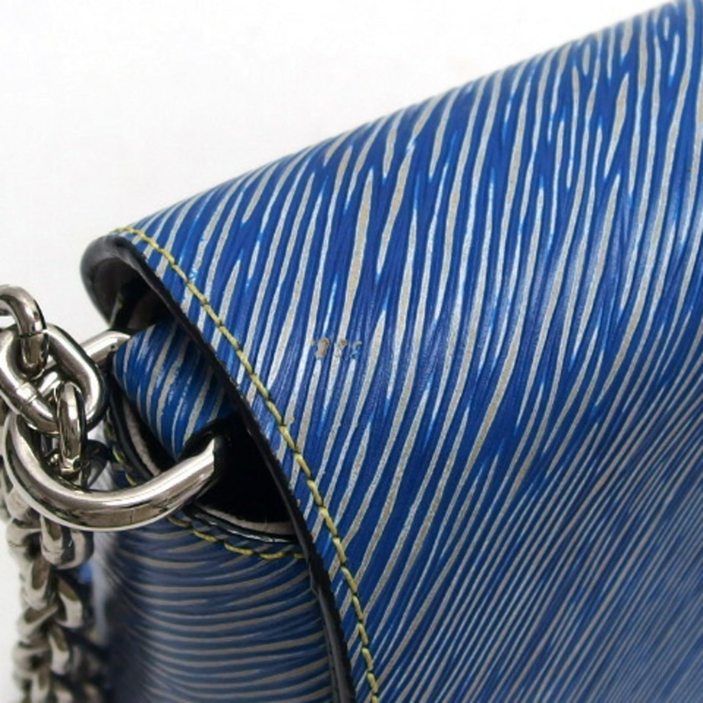 Louis Vuitton Blue Denim Shoulder Bag