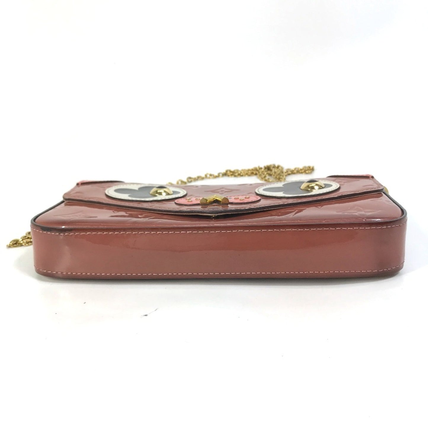 Louis Vuitton Pink Leather Shoulder Bag