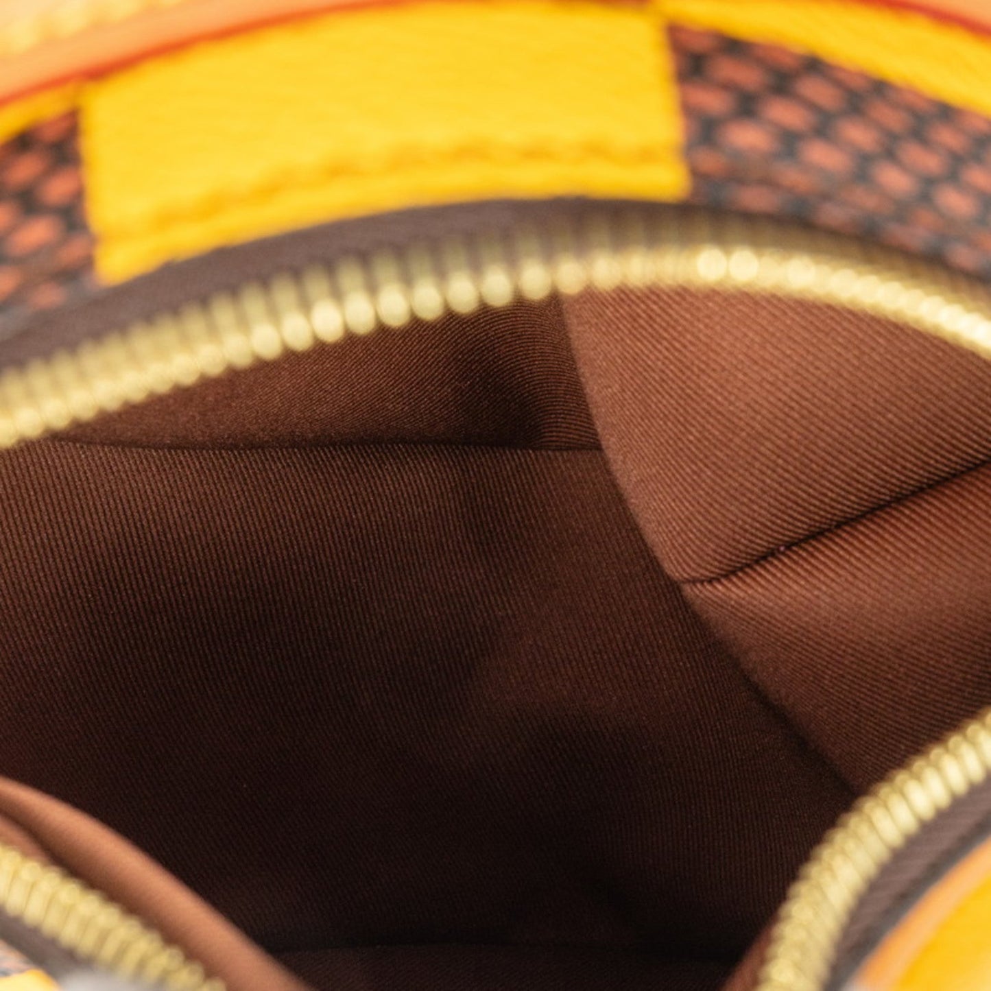 Louis Vuitton Yellow Pvc Leather Shoulder Bag